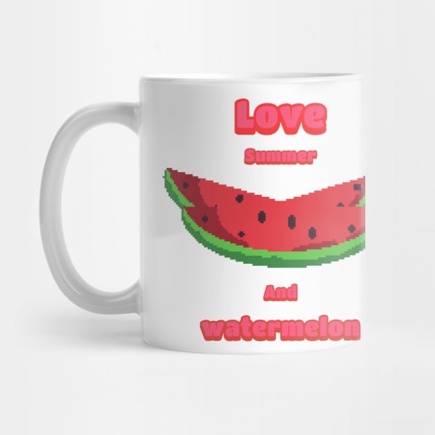 Love summer and watermelon by Magination